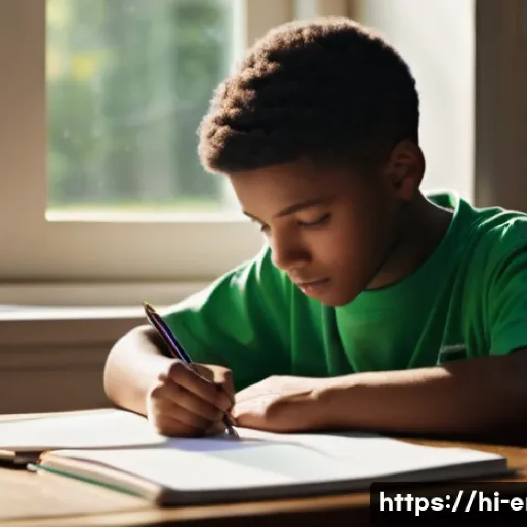 TOEIC Writing 점수 상승 사례 - **Prompt 1: The Foundation of Writing Excellence**
    "A determined young adult, appearing to be in...