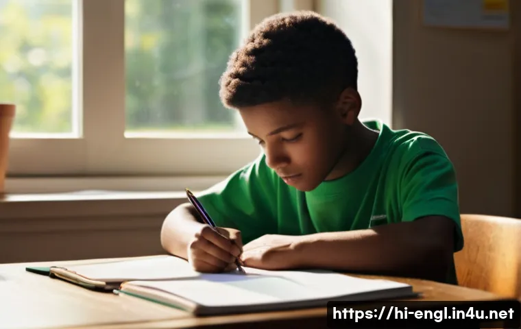 TOEIC Writing 점수 상승 사례 - **Prompt 1: The Foundation of Writing Excellence**
    "A determined young adult, appearing to be in...